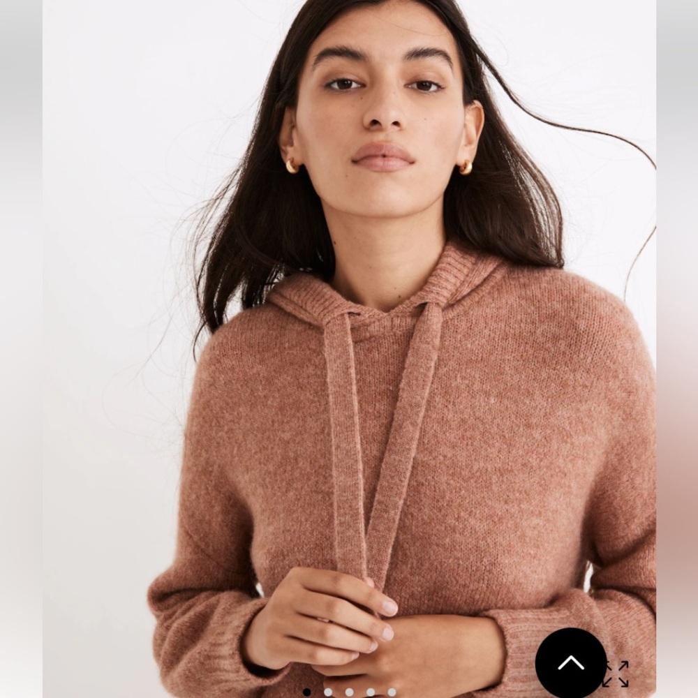 NWT Madewell Women's Wilmington Sweater Hoodie - Picture 2 of 12